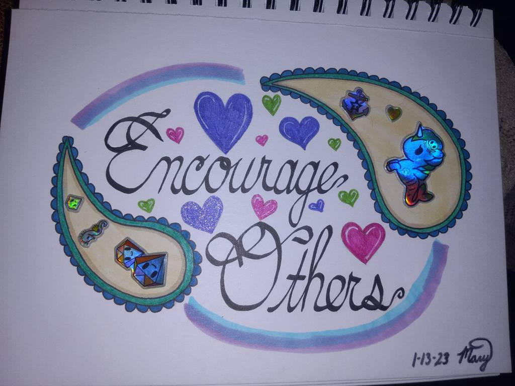 Encourage Notes Drawing Encourage Others by ArtStudio101 on DeviantArt
