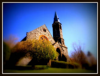 Church In Blue