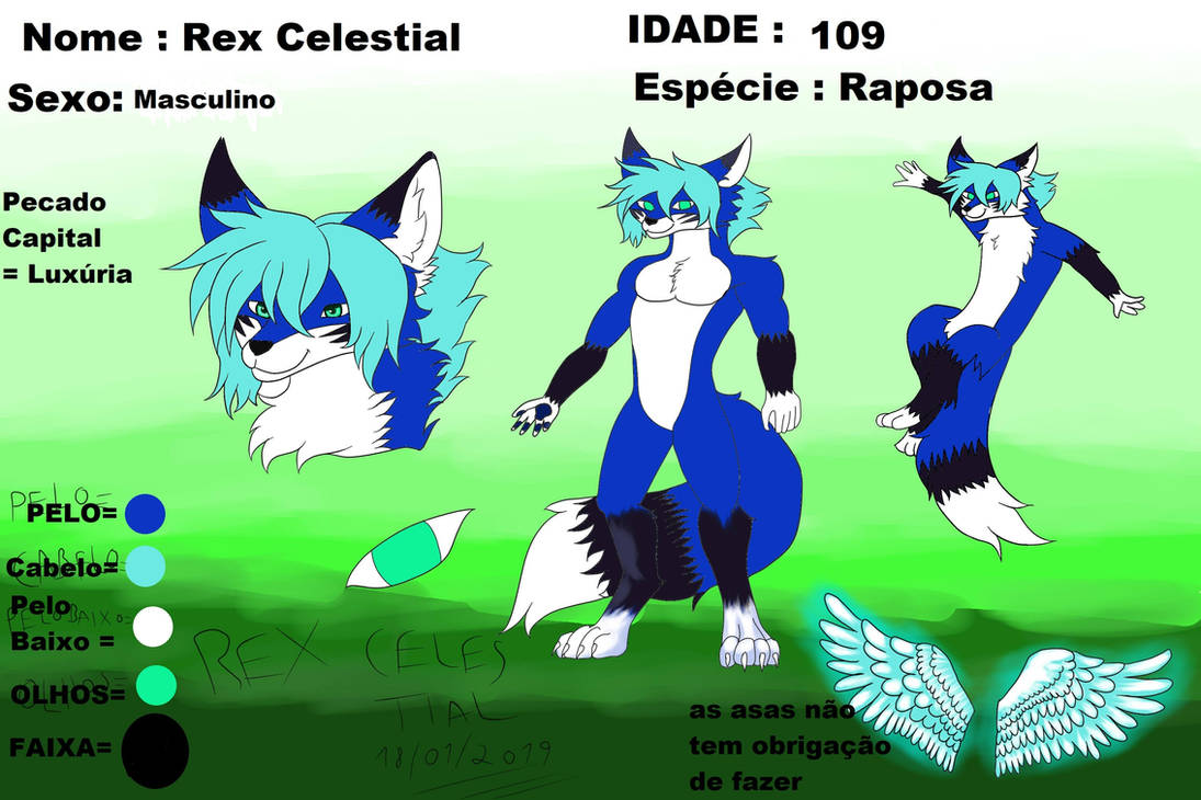 Rexpluna Deviantart rex by rexfennecblue on DeviantArt