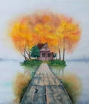Lake house by rougealizarine