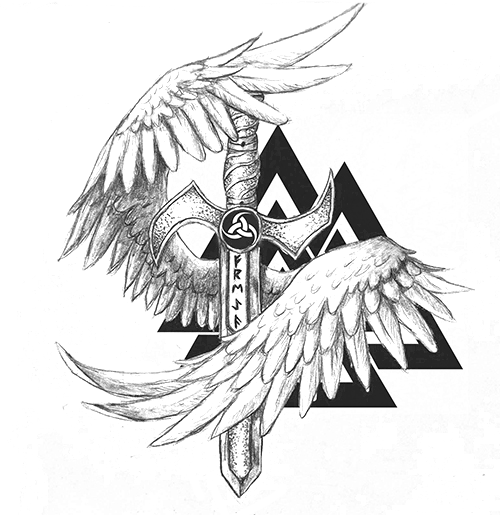 Freya Tattoo by ArtofaWhiteDragon on DeviantArt