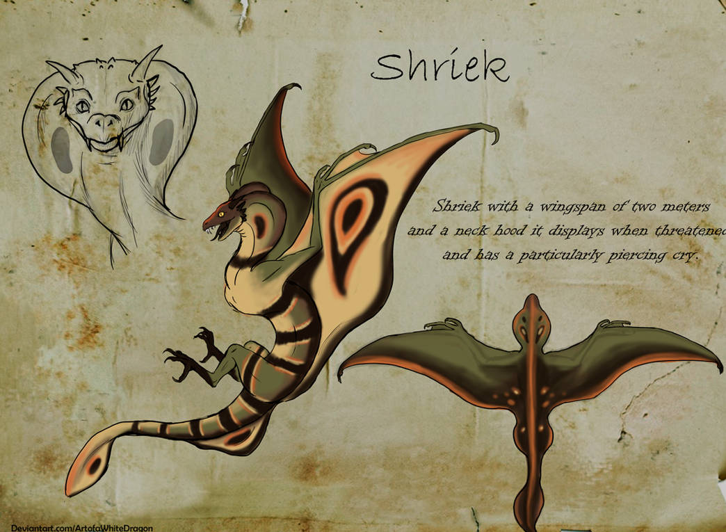 Shriek by ArtofaWhiteDragon on DeviantArt