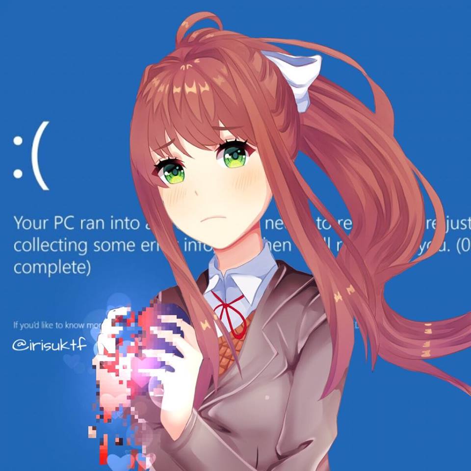 Just monika на русском. Моника DDLC Sad. DDLC арты Моника реалистичные. Doki Doki Fan Art. Doki Doki Literature Club Fan Art.
