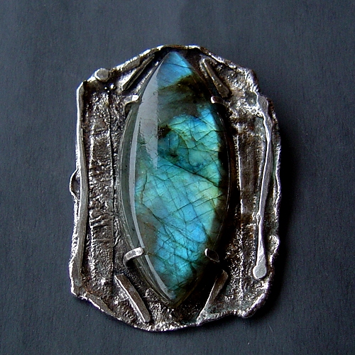 Big Labradorite Pendant