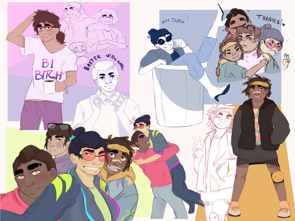 Human doodles by Drawing-Soul on DeviantArt