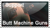 Butt Machine Guns Stamp