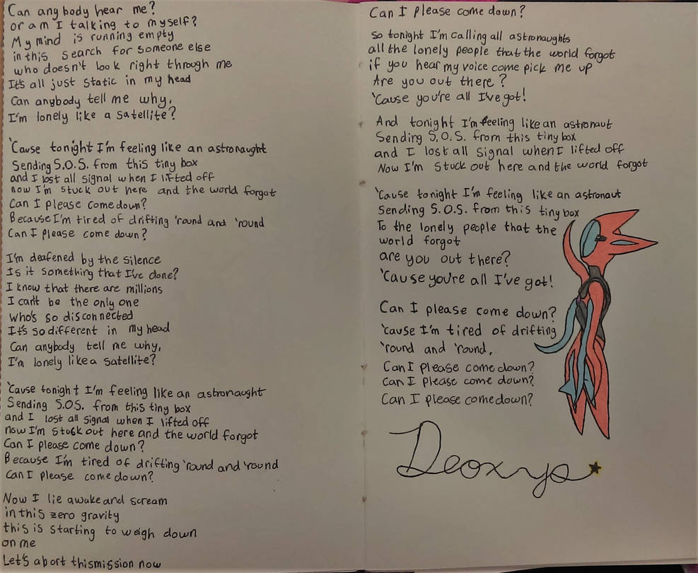 Deoxys Astronaut by Omni-Luna on DeviantArt