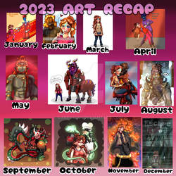 2023 Art Recap!!