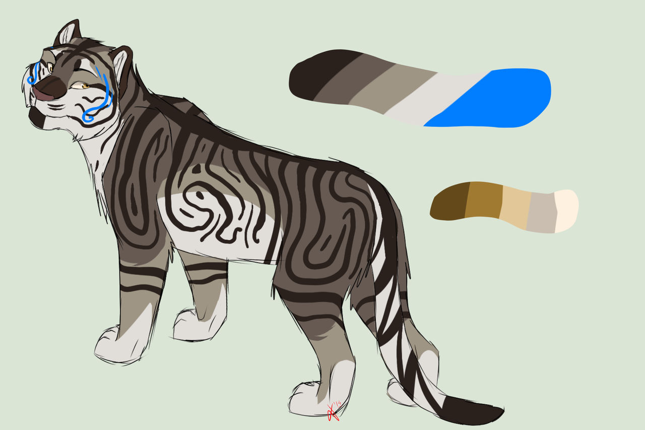 Tiger Character Design By CelestialMayday On DeviantArt