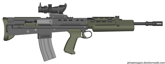 Sa80 Rifle Drawing SA80 Mk2 by snowytony94 on DeviantArt