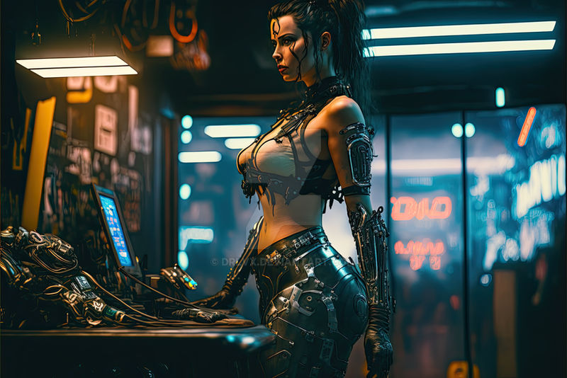 Cyberpunk 2077 girl wallpaper by KgbUmaru on DeviantArt