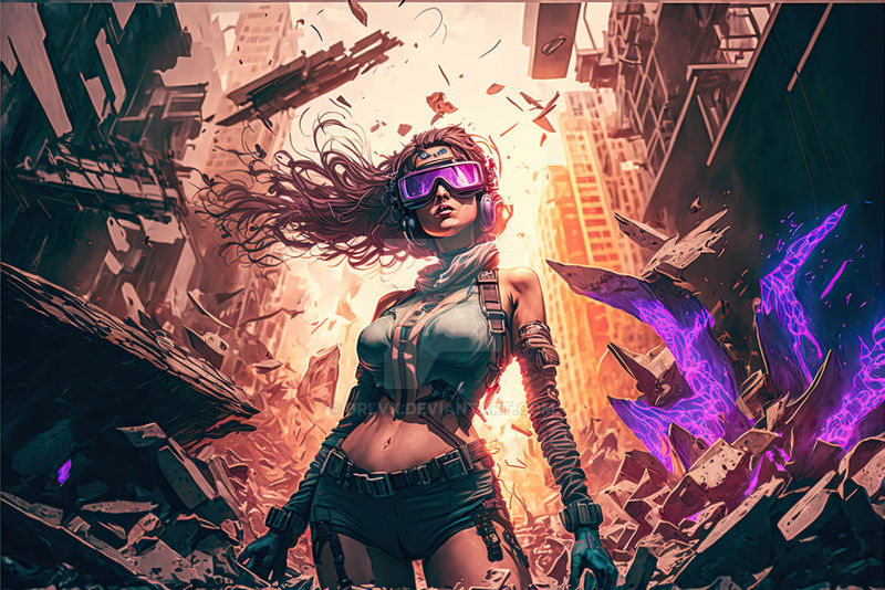 Cyberpunk 2077 girl wallpaper by KgbUmaru on DeviantArt