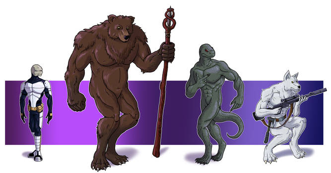 DU - Otherworld: Homefront characters - Part 1 by Stegoceras