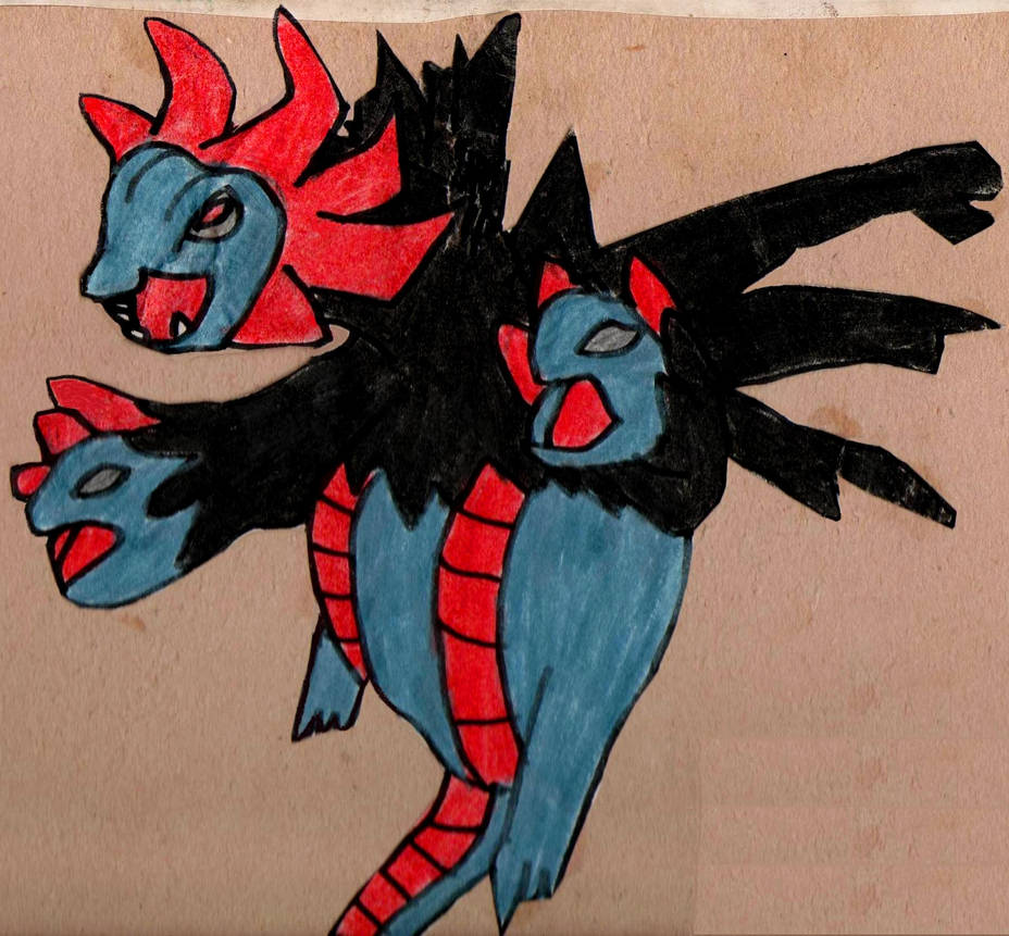 Hydreigon by Gabrielfcf on DeviantArt