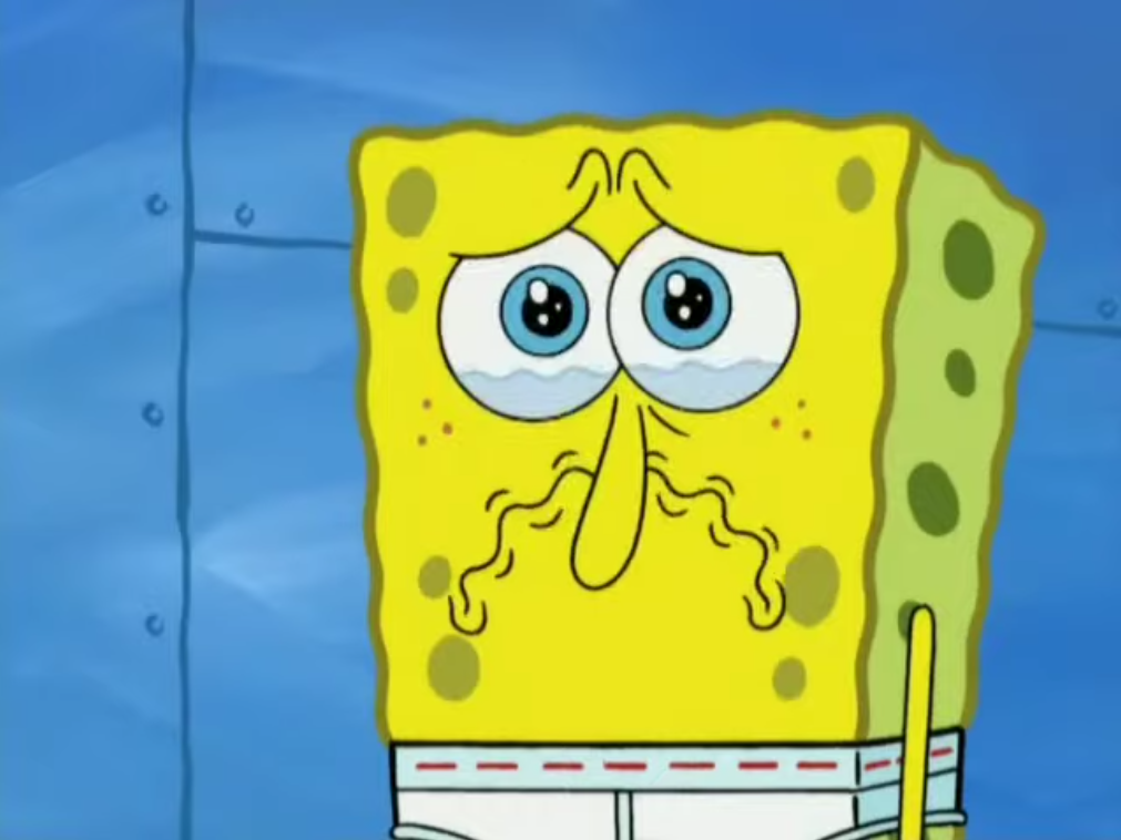 SpongeBob Crying 3 by KylerTorani089 on DeviantArt