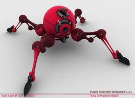 Purple SpiderBot Weaponed v.3.7