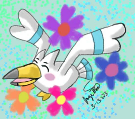 Happy wingull *Sketch* by Jaye-Moone on DeviantArt