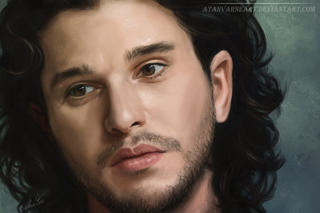 Kit Harington. Portrait.