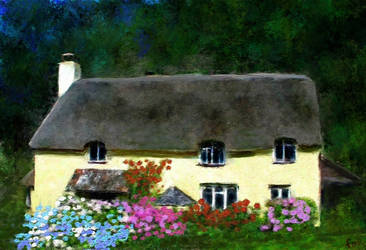 Thatched Cottage by fmr0