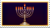 Stamp - Menorah by fmr0