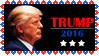 Stamp - Trump 2016