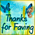 Icon - Thanks For Faving by fmr0