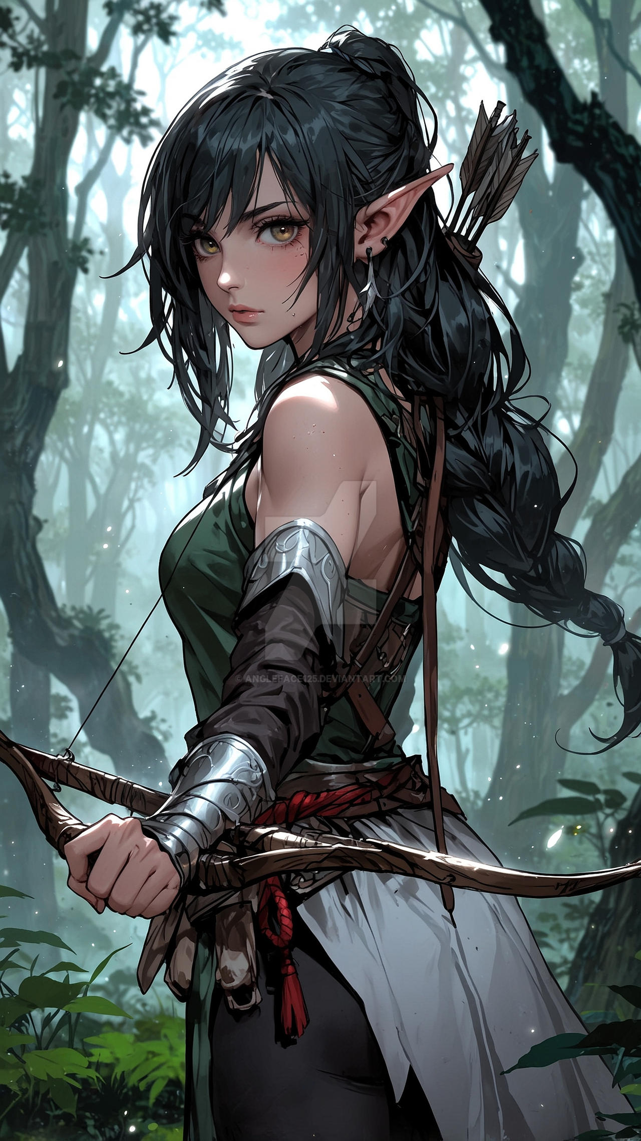 Most Female Deviantart Default Fantasy digital artwork featuring a female by Angleface125 on ...