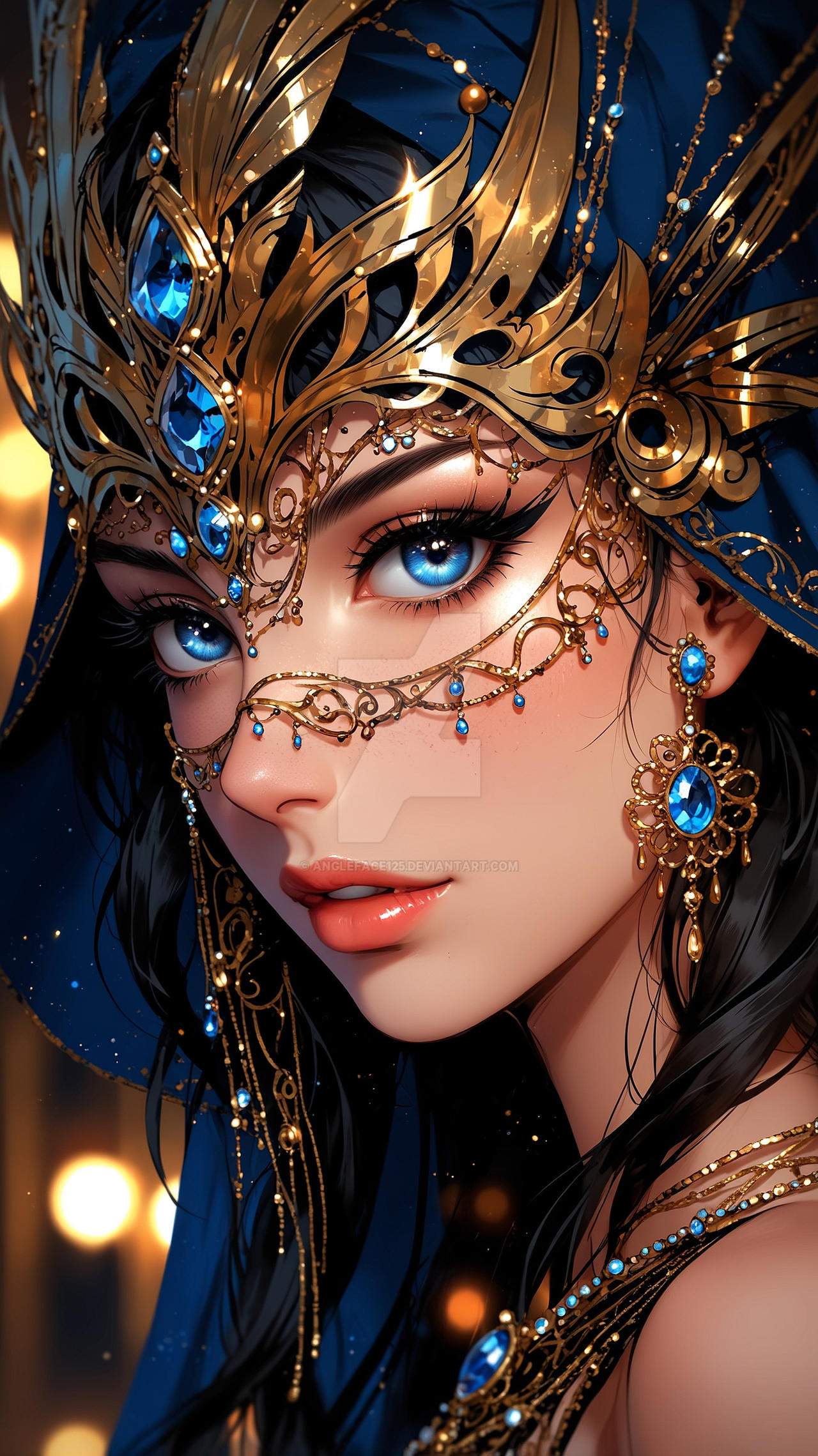 Anime Highly detailed and stylized digital artwork by Angleface125 on ...