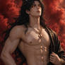 Dark Fantasy Male Character Art