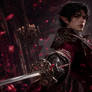 Dark Fantasy Male Character Art