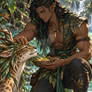 Dark Fantasy Male Character Art