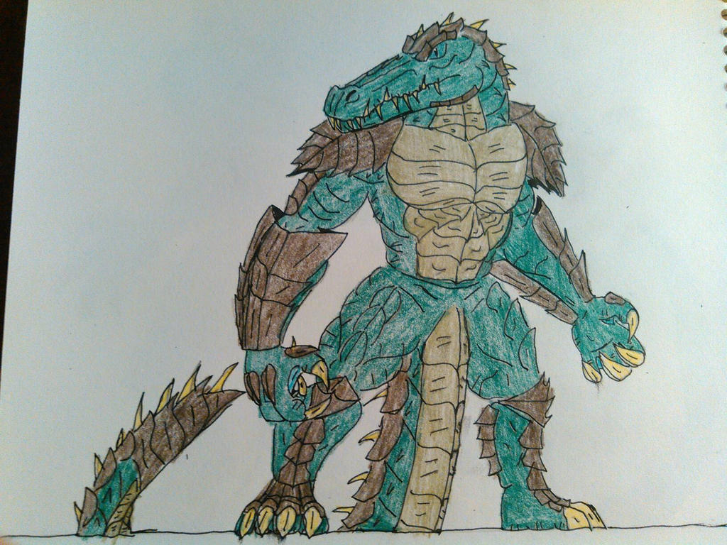 Godzilla: Kaiju Rising: Crocosaurus by ApexGuardian2022 on DeviantArt