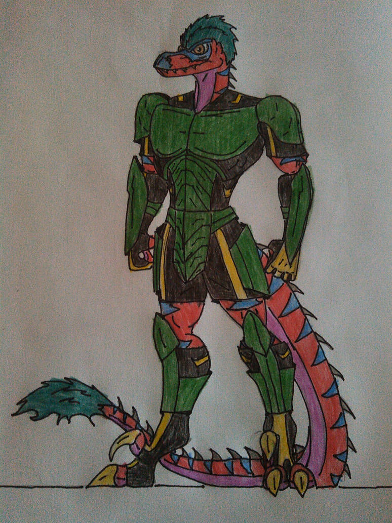 Saurian Knights: Demolition Raptor by ApexGuardian2022 on DeviantArt
