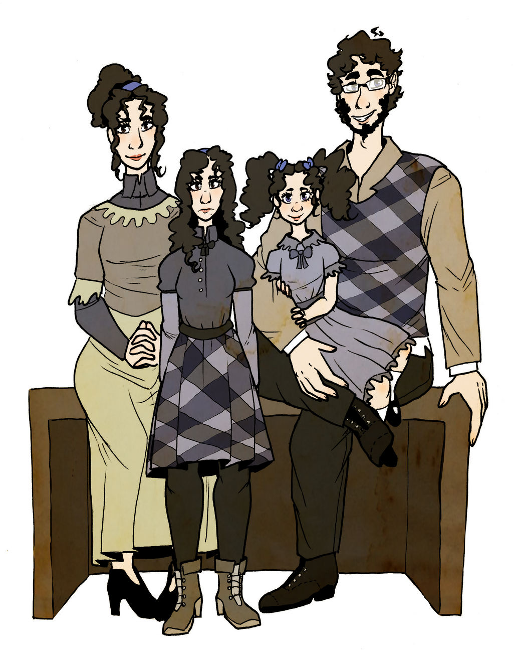 The Rabin Family by ArtsyArcticTiger on DeviantArt