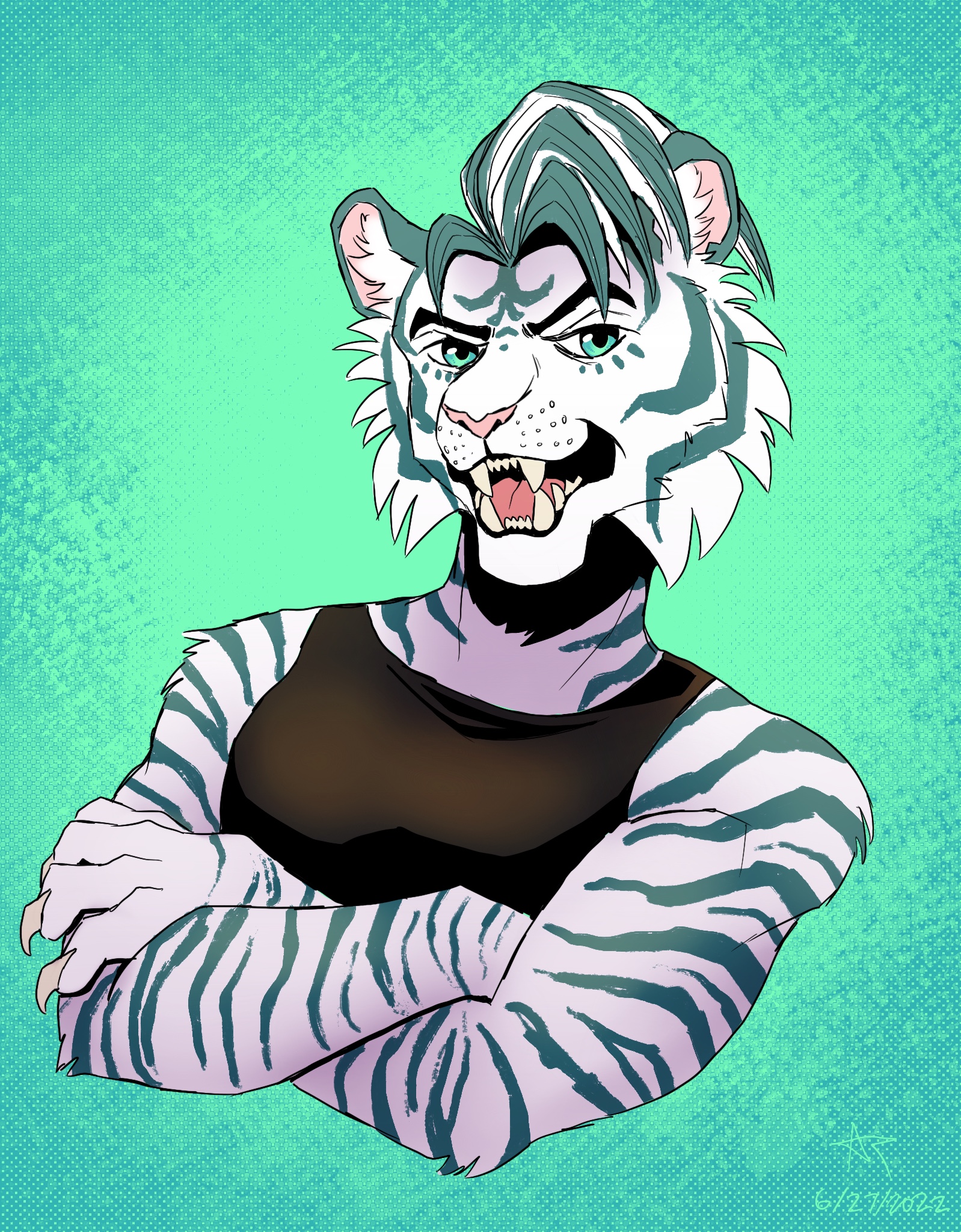 FurAffinity Profile by ArtsyArcticTiger on DeviantArt