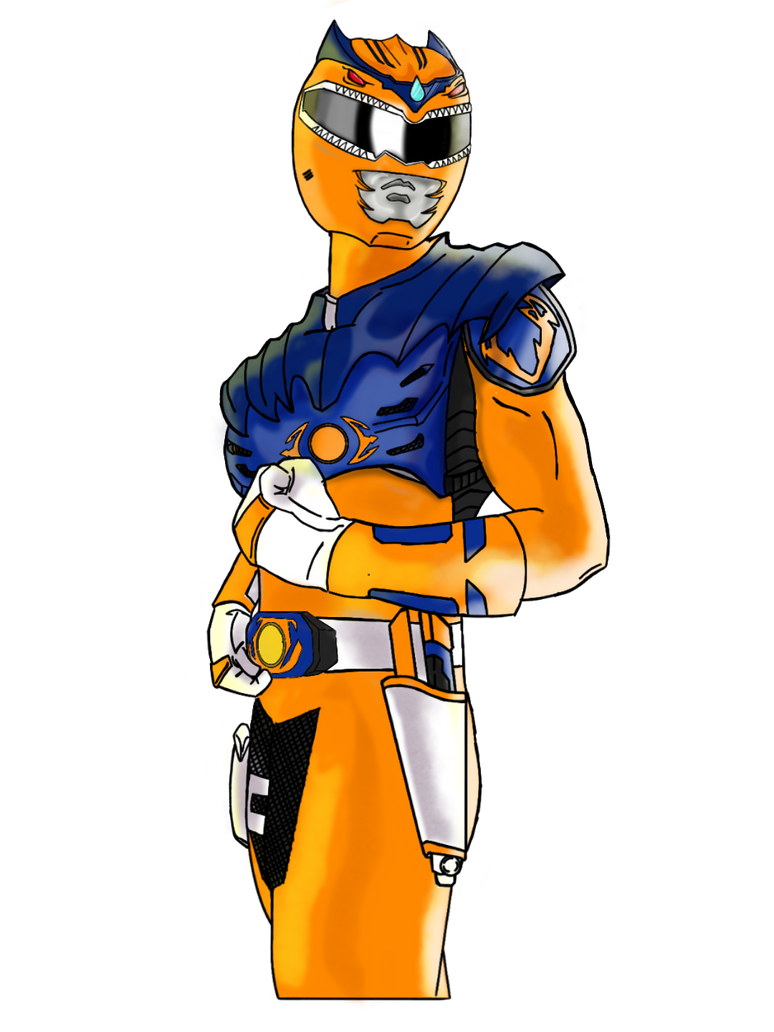 Power Rangers Nexus Orange Ranger by FunTyme24 on DeviantArt