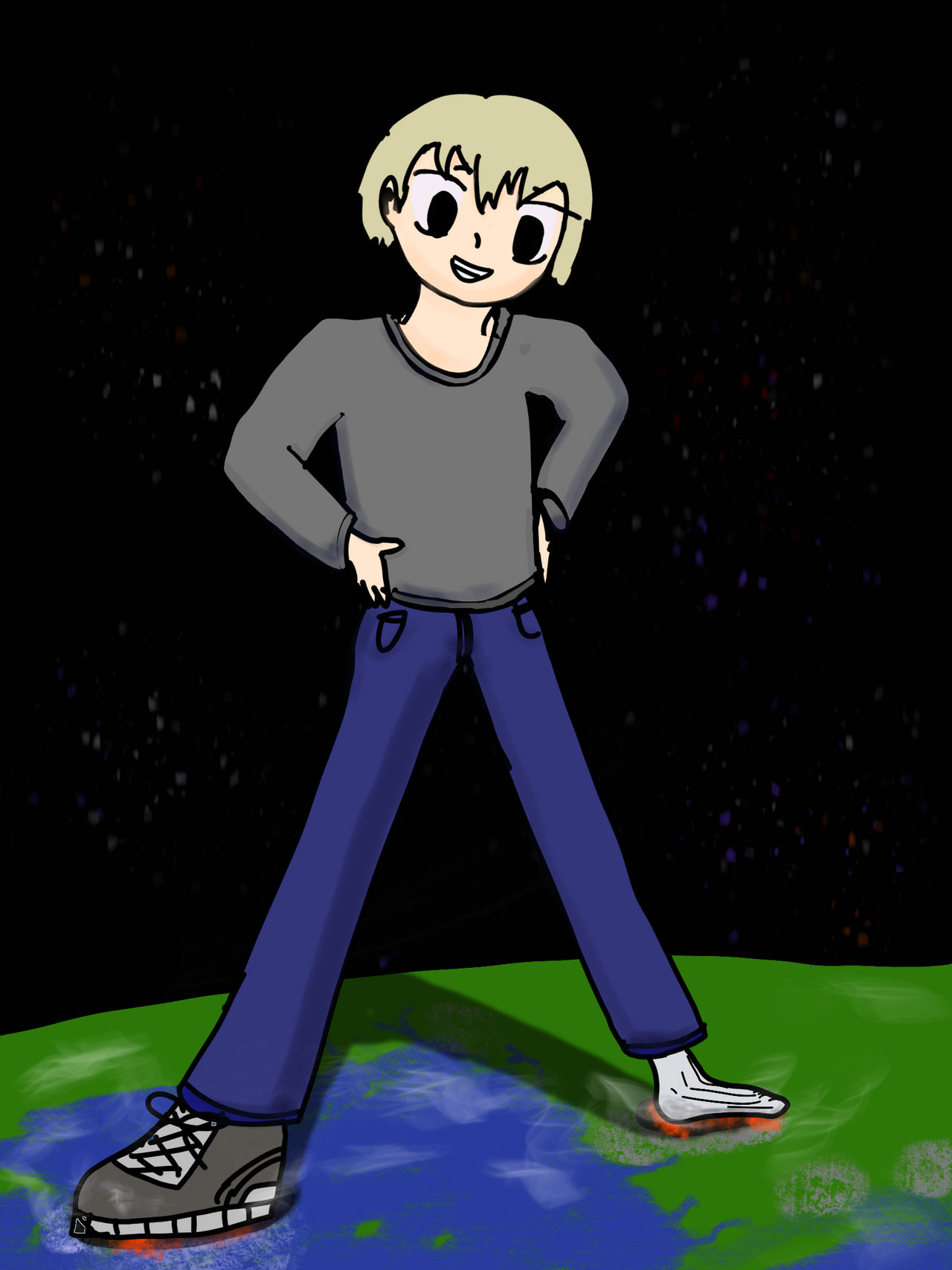 Giant Boy Standing On Earth By Econer On DeviantArt giant-boy-standing-on-earth-by-econer-on-deviantart
