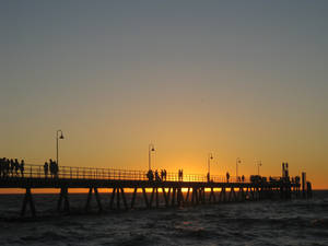 Sunset at Glenelg, Adelaide