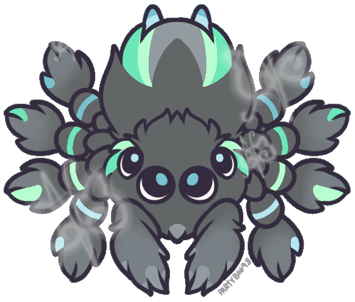 Spider Map Cute Note Cute Spider 26 Open by NinaIstMe on DeviantArt
