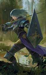 Purple knight