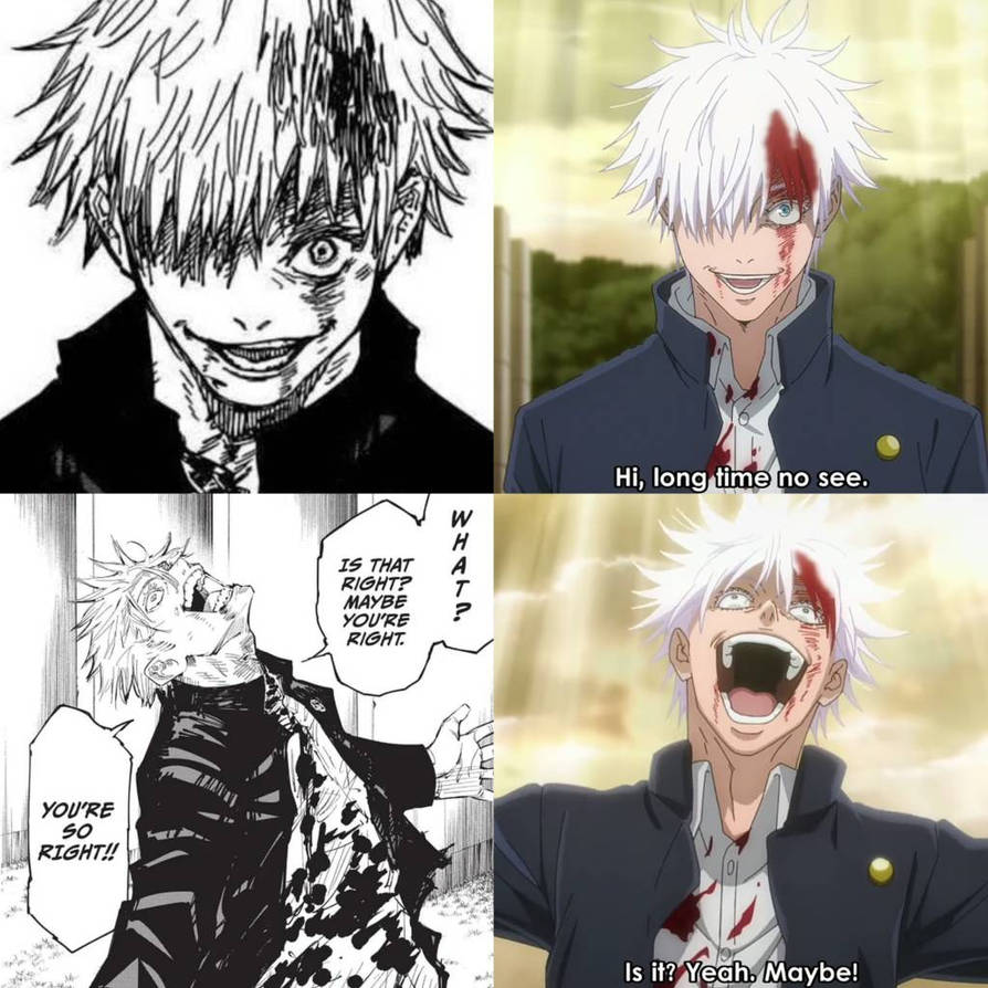 Hyper Gojo Manga/Anime Gojo Is High!! by Azmezilla on DeviantArt