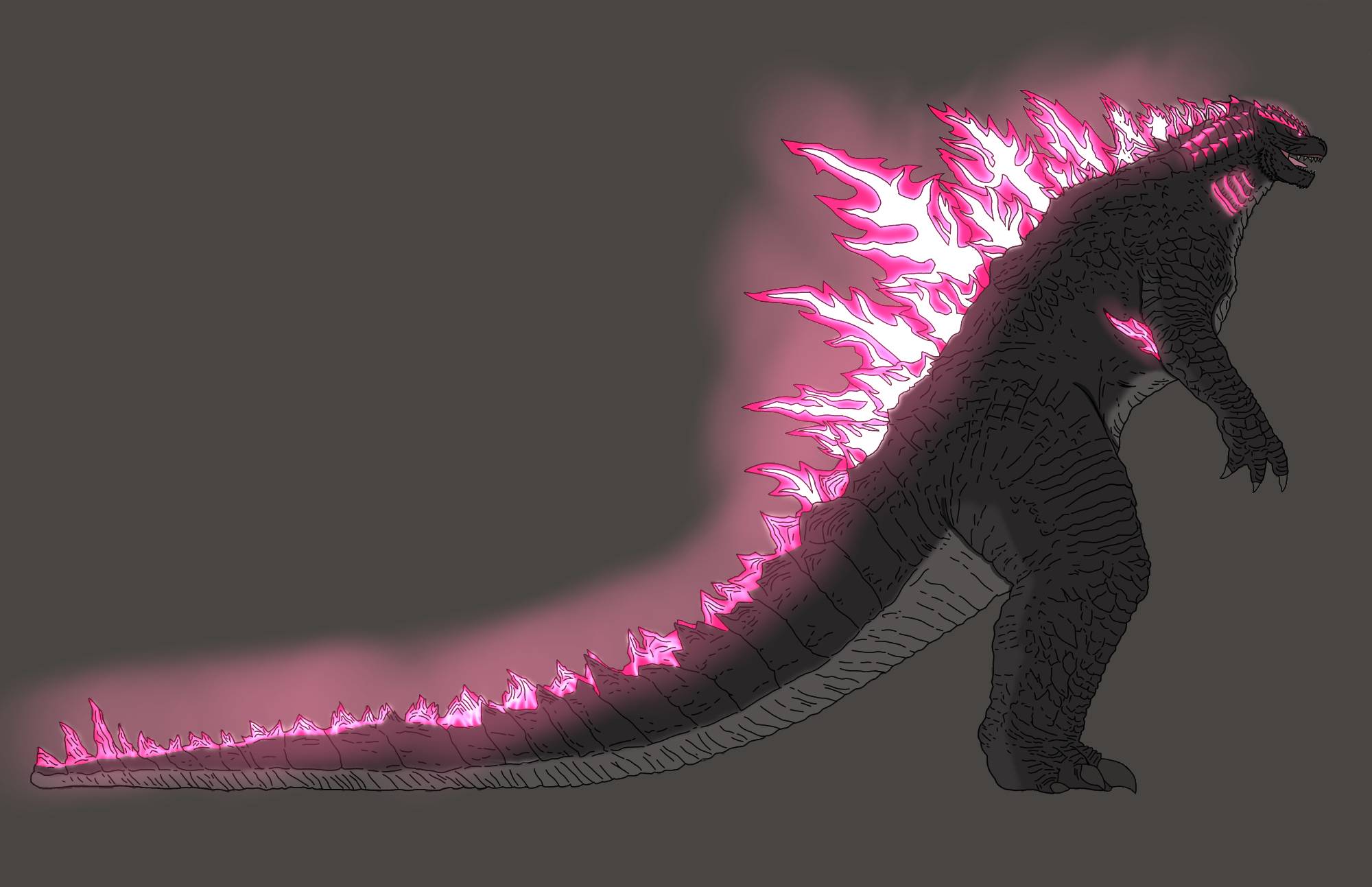 New Art Godzilla Evolved/Azmeezilla Grand Evolved by Azmezilla on