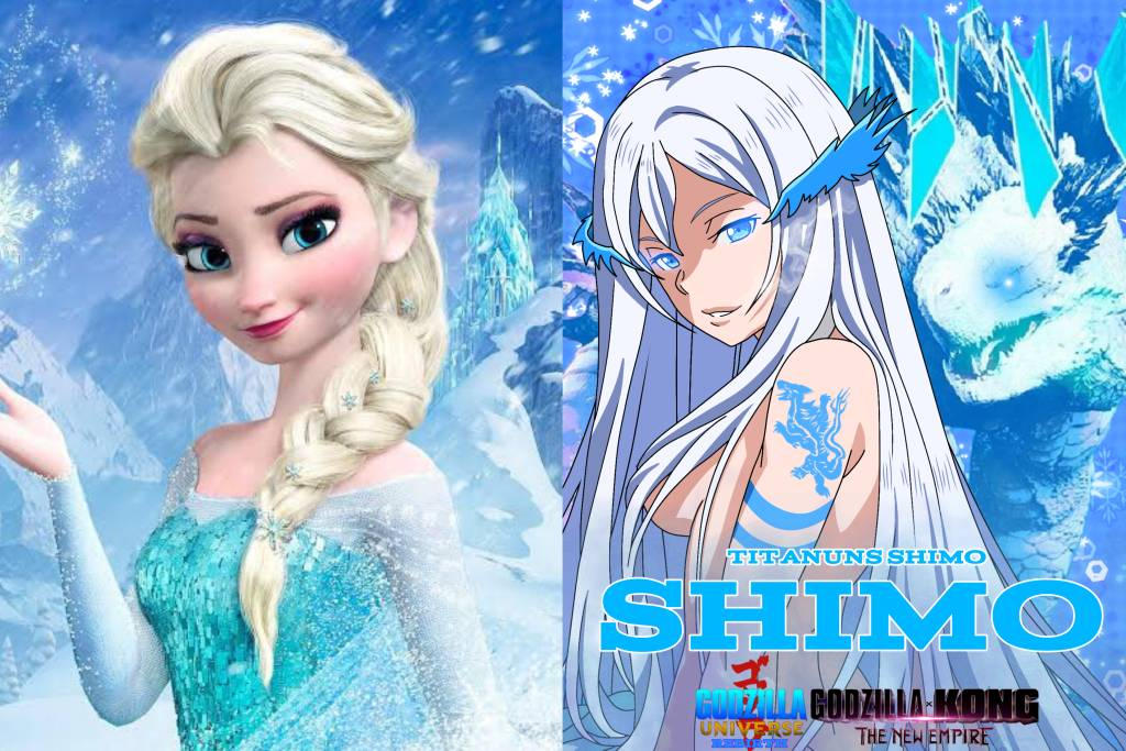 Ice Queen Elsa and Shimo by Azmezilla on DeviantArt