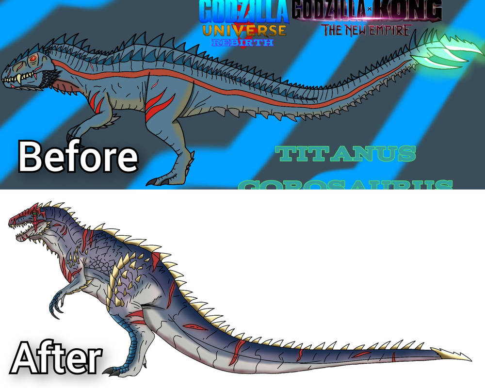 Gorosaurus Design Design Art Titanus Gorosaurus by Azmezilla on DeviantArt