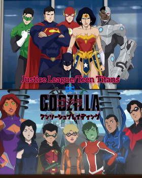 Justice League/Teen Titans From Godzilla UB 2025