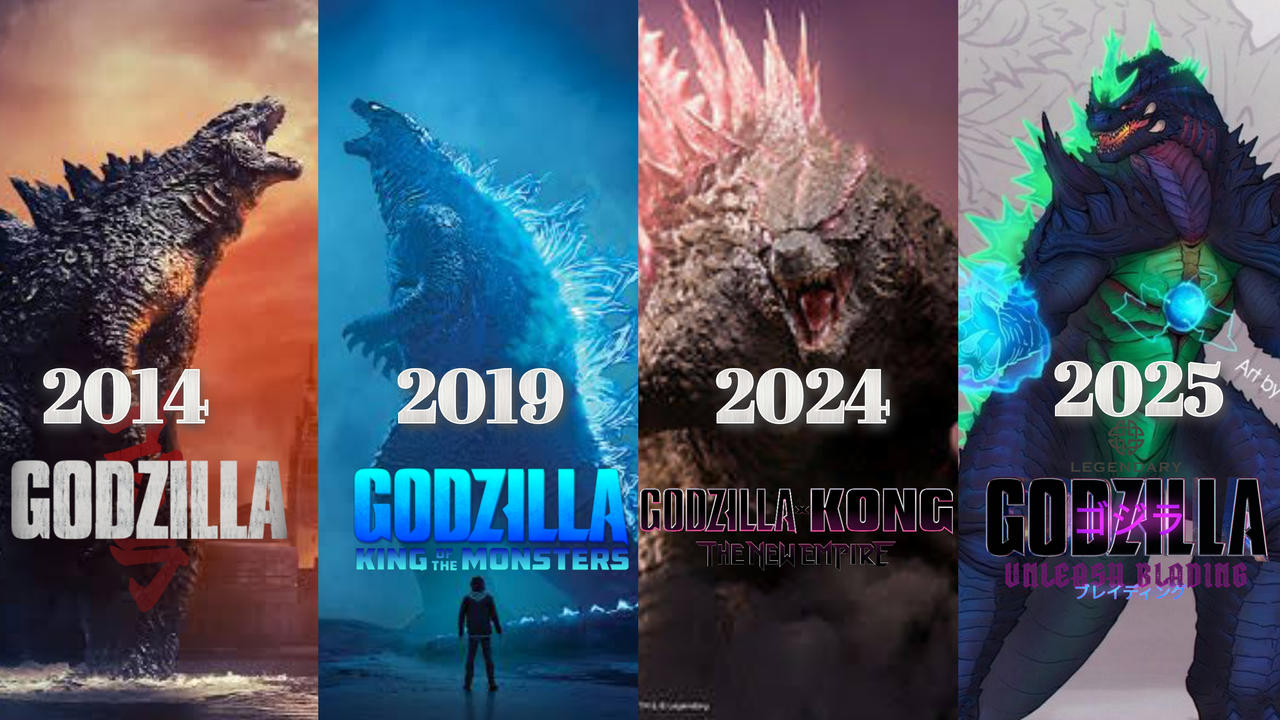 Godzilla Evolution Design Legendary Godzilla Evolution 2014-2026 Version by Azmezilla on DeviantArt