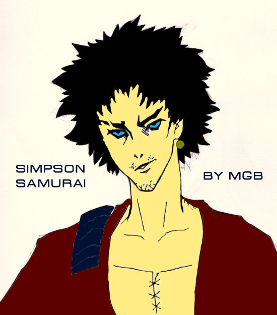 Simpson Samurai by MGBArts on DeviantArt