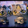 My cats as LPS customs