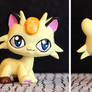 Meowth Littlest Pet Shop custom