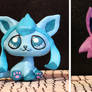 Glaceon and Espeon makeovers